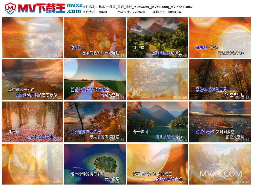 林东-一秒钟_国语_流行_MD303056